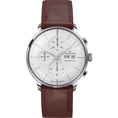 Abbildung von Junghans 27/4120.02 Meister Chronoscope Herrenuhr mit Saphirglas