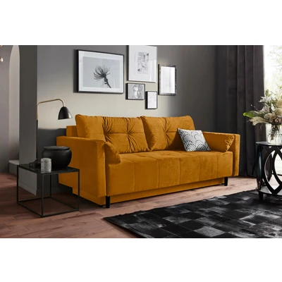 Abbildung von COLLECTION AB Schlafsofa &quot;Solar&quot;, Bettfunktion, Bettkasten, Federkern und loser Rücken Zierkissen