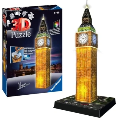 Abbildung von Ravensburger BIG BEN Night Edition Puzzle für Kinder, Größe: One Size, Multi coloured