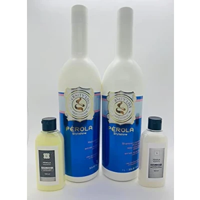 Abbildung von Brazilian Perola Keratin Treatment Multi Size (2 x 100 ml Shampoo und Keratin)