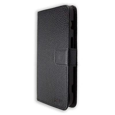 Abbildung von caseroxx Bookstyle Case für Doro 8040/8042, mit und ohne Displayschutz (Bookstyle Tasche, schwarz)
