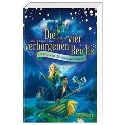 Abbildung von die vier verborgenen Reiche 1: Caspar und Träne des Phönix: Abenteuerlicher Lesespaß Für Kinder ab 10! alle Fans von Potter, Percy Greg! (1)