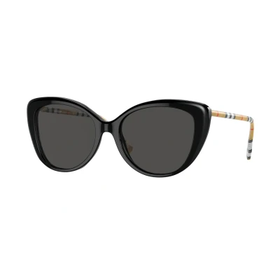 Abbildung von Burberry Sonnenbrille, Damen, Größe: 54, Black
