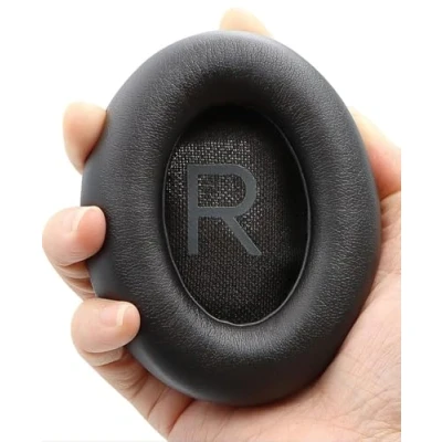 Abbildung von HATOFES Ohrpolster für Bose 700 Noise Cancelling Kopfhörer (NC700) Ersatz mit weichem PU Leder, luxuriöser Memory Schaum, zusätzliche Dicke (1 Pair Black Earpads)