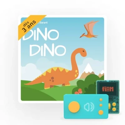 Abbildung von COFFRET LIVRE AUDIO DINO