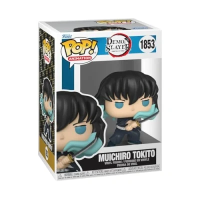 Abbildung von Funko Pop! Animation: DS Muichiro (Attack) 1/6 Quote Für Seltene Chase Variante Demon Slayer Vinyl Sammelfigur Geschenkidee Offizielle Handelswaren Anime Fans