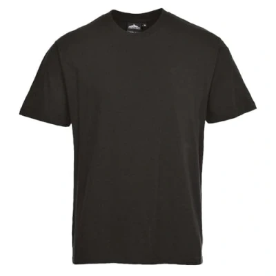 Abbildung von Portwest Premium T Shirt Turin, Größe: M, Farbe: Schwarz, B195BKRM