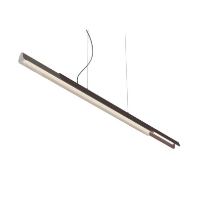 Abbildung von Kundalini Dala linear dunkelgrau/holz, 3.000 K