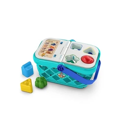 Abbildung von Baby Einstein + Hape Magic Touch Kitchen Vorgegebenes Kochspielzeug mit echten Geräuschen und Musik, ab 9 Monaten, 11.0&quot; (H) x 10.83&quot; (W) 7.16&quot; (D)