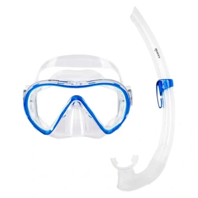Abbildung von Mares Aquazone Combo Vento, bestehend aus Maske und Schnorchel Erwachsene Unisex, Blau