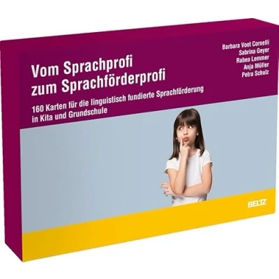 Abbildung von Vom Sprachprofi zum Sprachförderprofi das Kartenset: 160 Karten für die linguistisch fundierte Sprachförderung in Kita und Grundschule