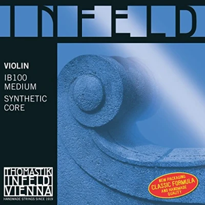 Abbildung von Thomastik Einzelsaite für 4/4 Violine Infeld &quot;blau&quot; E Saite Karbonstahl, verzinnt