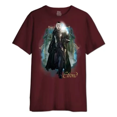 Abbildung von The Lord Of Rings Herren Melotrmts016 T Shirt, Burgunderrot, XXL
