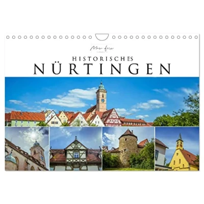 Abbildung von Historisches Nürtingen 2025 (Wandkalender DIN A4 quer), CALVENDO Monatskalender