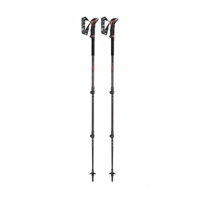 Abbildung von Leki WANDERSTÖCKE Makalu Ski/Snowboard Zubehör, Größe: One Size, Schwarz rot