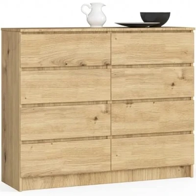 Abbildung von 3E 3xE living.com Kommode, in Artisan Eiche (B: 120 / H: 99 T: 40) viele Farben und Großen