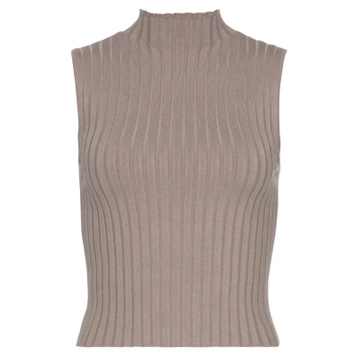 Abbildung von Lascana Top, Damen, Größe: 44/46, Taupe