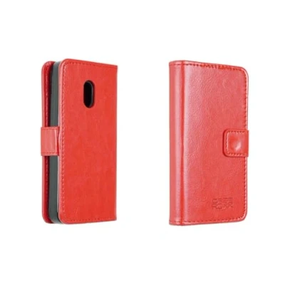 Abbildung von caseroxx Handy Hülle Tasche kompatibel mit Nokia 235 4G (2024) / 215 220 Bookstyle Case Wallet in rot