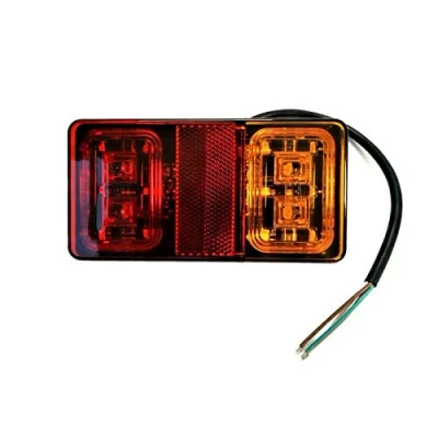 Abbildung von LED Rückleuchte mit Positionsleuchte Bremsleuchte Blinker für Trailer, Schlepper, Wohnwagen, Anhänger, LKW, PKW, Traktor usw