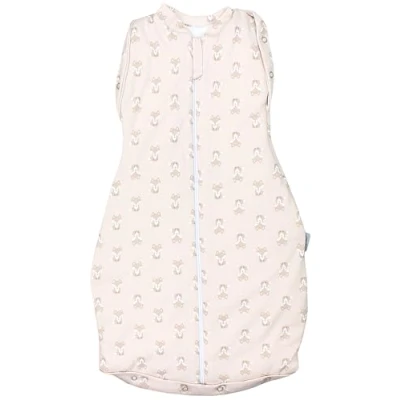Abbildung von TupTam Baby Pucksack OEKO TEX zertifizierte Materialien Swaddle Bag Wattiert Babyschlafsack 2.5 TOG unisex, Farbe: TOG/Fuchs Beige, Größe: 0 3 Monate