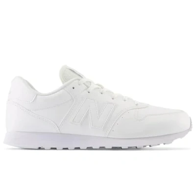 Abbildung von New Balance 500 Unisex Sneaker low, Größe: 46.5, White Textil/synthetik
