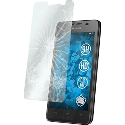 Abbildung von PhoneNatic 1 x Glas Folie klar kompatibel mit Huawei Ascend G510 Schutzglas für