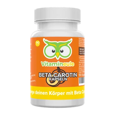 Abbildung von Vitamineule® Beta Carotin Kapseln 30 mg 90 St