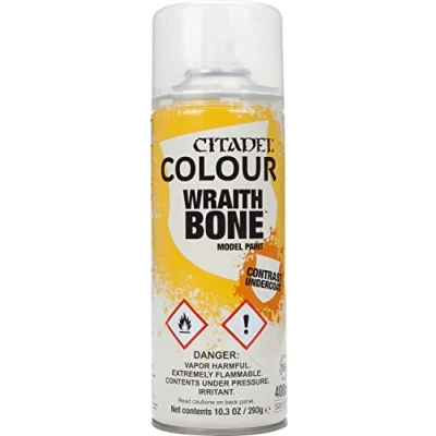 Abbildung von Games Workshop Spielfigur Citadel Spray Wraith Bone (62 33)