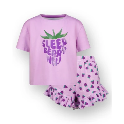 Abbildung von Vingino Waranda SET Pyjama für Kinder, Größe: 158 164, Light pink blush