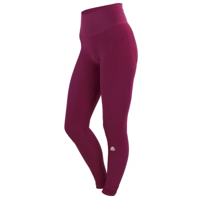Abbildung von Guggen Mountain Leggings Hosen, Damen, Größe: XL, Aubergine