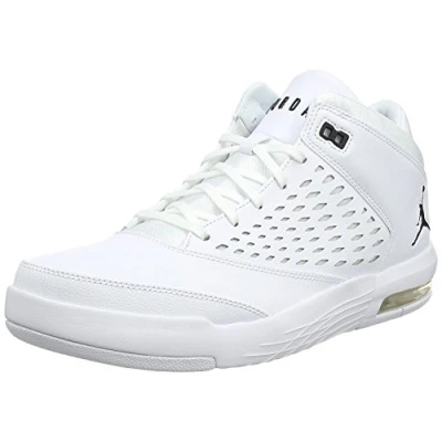 Abbildung von Jordan Herren Flight Origin 4 Fitnessschuhe, Weiß (White/Black 100), 45.5 EU