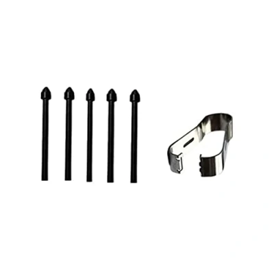Abbildung von 5X S Pen Spitzen für Samsung Galaxy Tab S7 FE/Tab (4G 5G) / S7+ Plus/Tab S6 4G 5G/ Lite Eingabestift Stylus Stiftspitzen mit Werkzeug Ersatzspitzen Schwarz