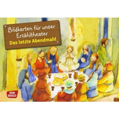 Abbildung von das letzte Abendmahl. Kamishibai Bildkartenset.: Entdecken Erzählen Begreifen: Kinderbibelgeschichten. Die Ostergeschichte für Erzähltheater ... (Bibelgeschichten unser Erzähltheater)