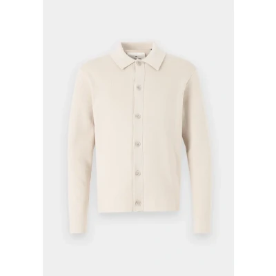 Abbildung von Jack &amp; Jones Premium Jprblamilano Spring Button Strickjacke, Herren, Größe: Large, Silver lining