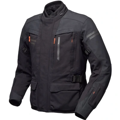 Abbildung von Modeka Paneo Textile Motorradjacke schwarz XXL