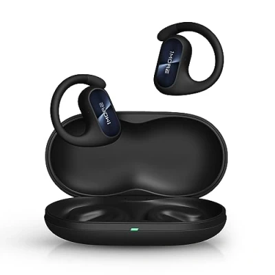 Abbildung von 1MORE Fit SE S30 Open Ear Kopfhörer, 5.3 Bluetooth Kabellose Headphones mit 4 mikrofon, Earbuds Ohrbügeln, 30 Std. Spielzeit, ENC Anruf Noise Cancelling, IPX5, Ohrhörer für Büroarbeit/Sports