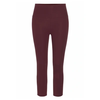 Abbildung von Lascana Leggings Hosen, Damen, Größe: 40/42, Weinrot