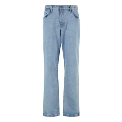 Abbildung von Urban Classics Heavy Ounce Jeans Straight Leg, Herren, Größe: 32, New light blue washed
