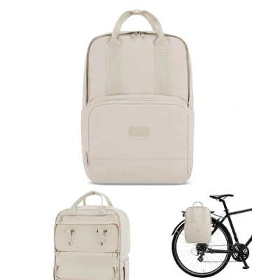 Abbildung von Larkson Fahrrad NO 6 BIKE Tagesrucksack, Größe: One Size, Sand
