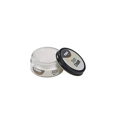 Abbildung von TRG the One Shoe Cream, Creme für Leder und Kunstleder, Silber (401 Silver), 50 ml