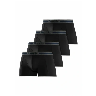 Abbildung von Bench SET PACK 4 Panties schwarzanthrazitmeliert, Herren, Größe: Small, Schwarz anthrazit meliert