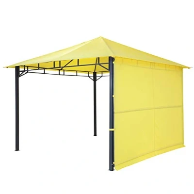 Abbildung von Tepro Pavillon &quot;Lehua&quot;, BxTxH: 330x330x285 cm, Seitenteil als Markise ausklappbar
