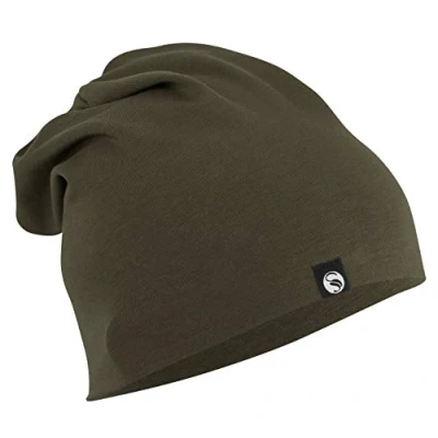 Abbildung von Stark Soul® Beanie Slouch Beanie, leichte Jersey Mütze für Damen und Herren