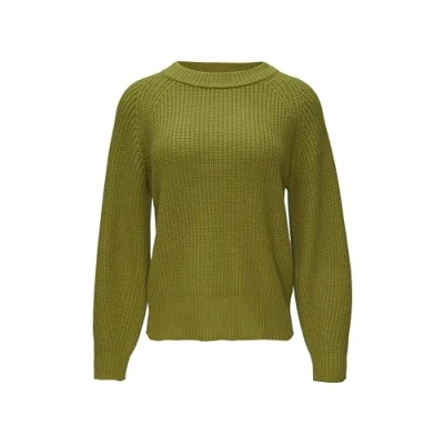 Abbildung von s.Oliver MIT RAGLANÄRMELN Strickpullover, Damen, Größe: 34, Guacamole