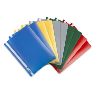 Abbildung von Oxford Schnellhefter A4, aus Kunststoff, farbig sortiert, 10er Pack