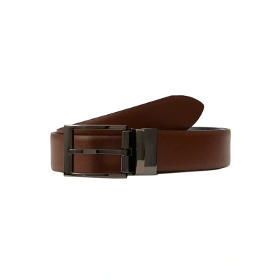 Abbildung von Lloyd Men&#039;s Belts Regular BELT Gürtel, Herren, Größe: 105, Cognac/schwarz