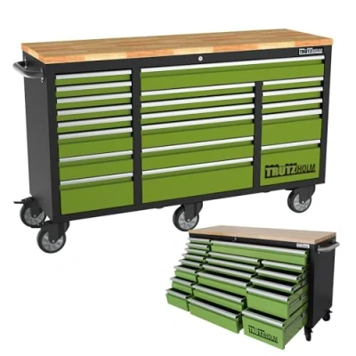 Abbildung von TRUTZHOLM Werkstattwagen Mobile Werkbank Deluxe XXL 20 Schubladen Werkzeugwagen leer