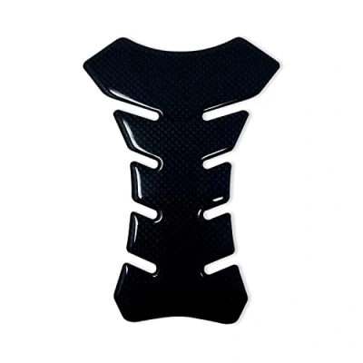 Abbildung von 4R Quattroerre.it 18102 Tankpad 3D Motorrad Tankschutz, Carbon, 19 x 13 cm
