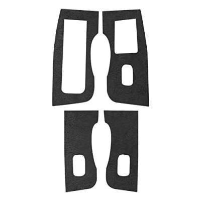 Abbildung von Alfanxi Autozubehör, Alcantara Material, Lenkrad, Mittelkonsole, Armaturenbrett, Türverkleidung, Schlüsselabdeckungen und Halterungen, kompatibel mit Tesla Model 3/Y/S (D1: