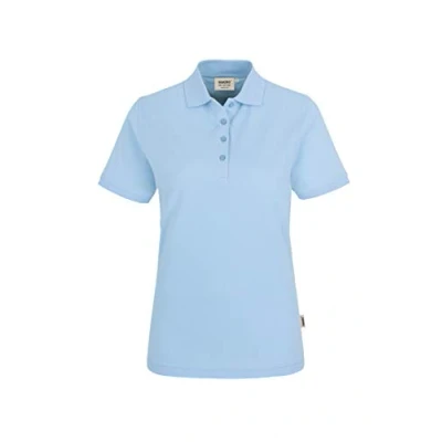 Abbildung von HAKRO Damen Polo Shirt &quot;Classic&quot; 110 ice blue Größe: XL